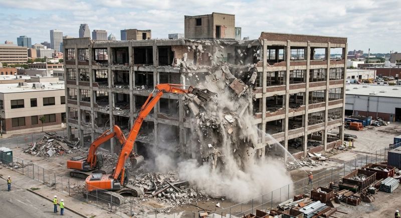 Apartment Demolition in Katy, TX